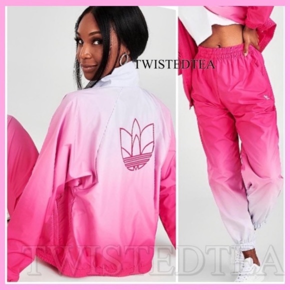 New 2 Pc Adidas Original Track Suit Set 